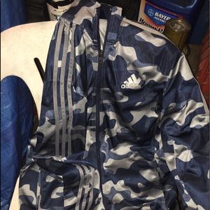 Camo adidas jacket